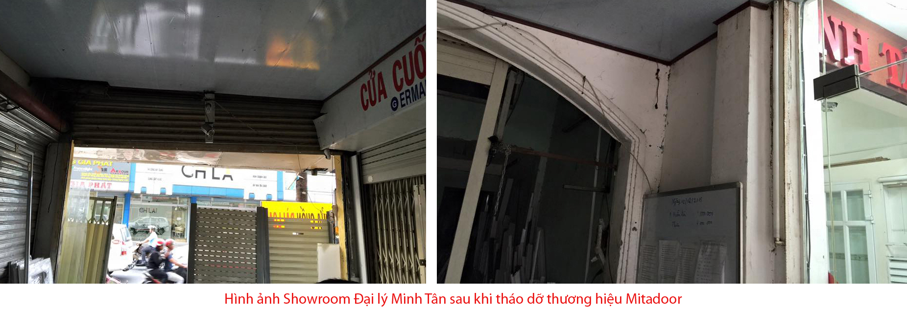 mitadoor thu hoi chung nhan