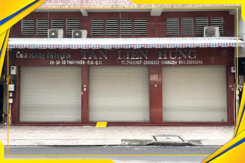 2 LỚP CỬA CUỐN - THÔNG THOÁNG LỚP NGOÀI, AN TOÀN LỚP TRONG