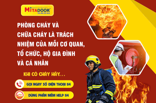 PHÒNG CHÁY VÀ CHỮA CHÁY – TRÁCH NHIỆM KHÔNG CỦA RIÊNG AI